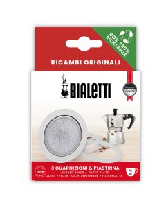 RICAMBI MOKA SET GUARNIZIONI E FILTRO 2TZ
