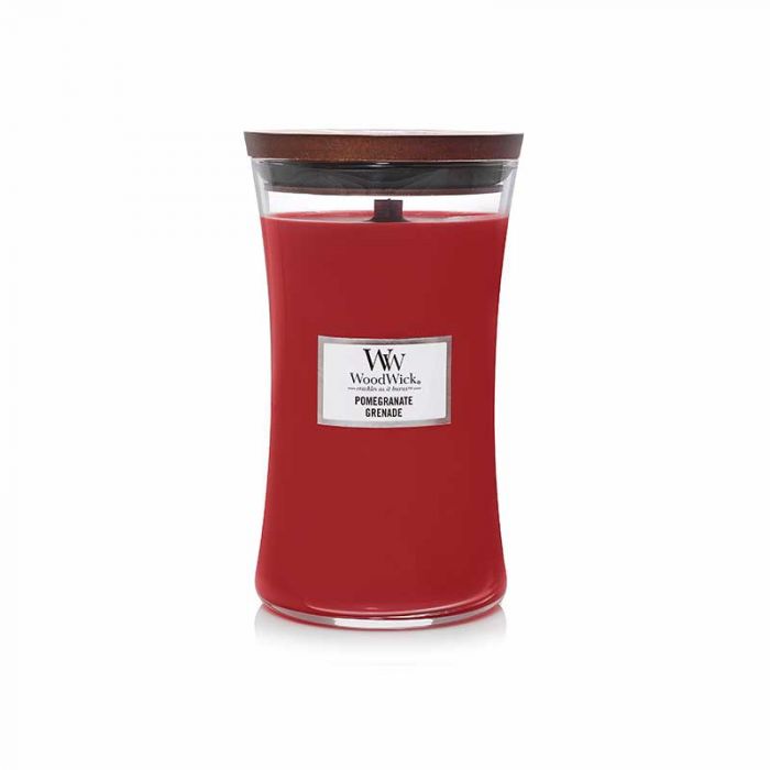 Candela Profumata Large Jar Pomegranate Woodwick 5038581145419 vendita  online