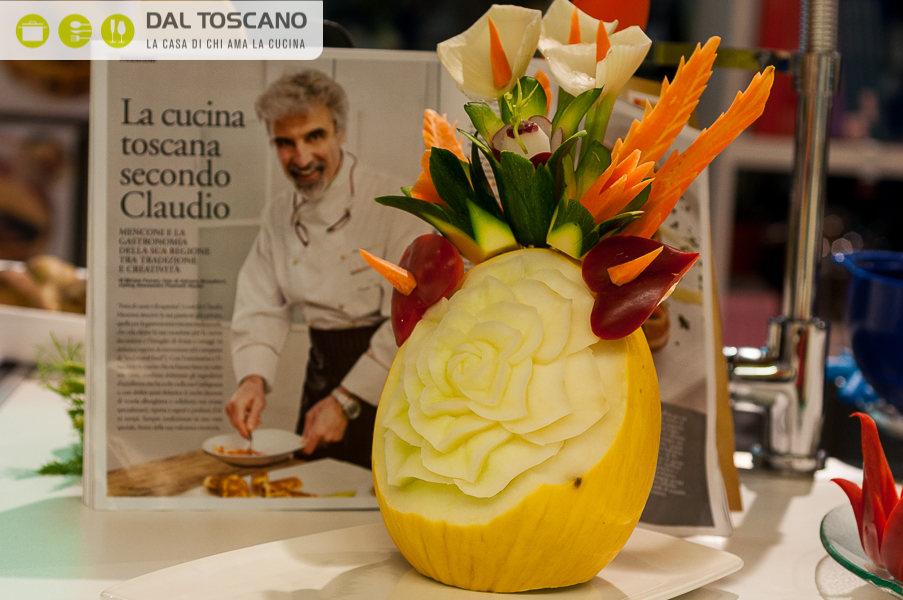 Claudio Menconi sculture frutta verdura