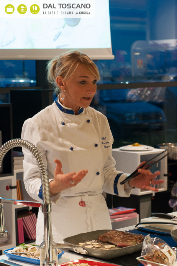 chef Doretta Ghizzi cucina Centro Casalinghi Dal Toscano