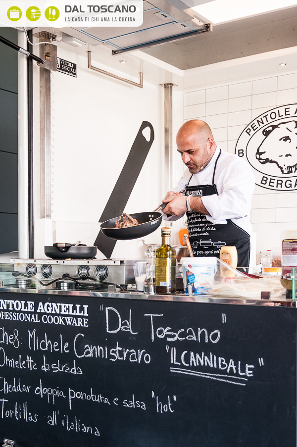 Michele Cannistraro cucina street food Dal Toscano Mantova