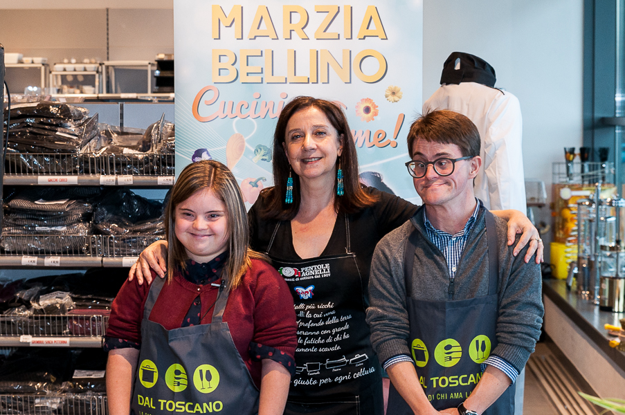 Solidarietà in cucina con Marzia Bellino e Coop. la Quercia