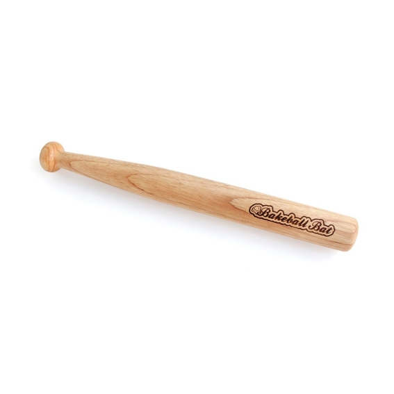 matterello legno a forma di mazza da baseball