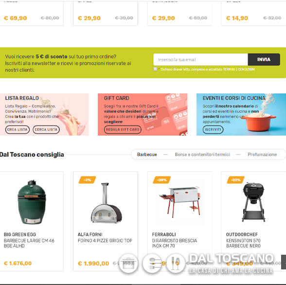 Shop online Daltoscano.com