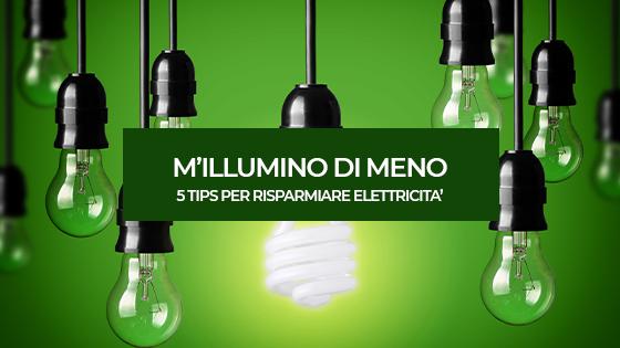 Giornata internazionale del risparmio energetico: 5 tips per risparmiare elettricità